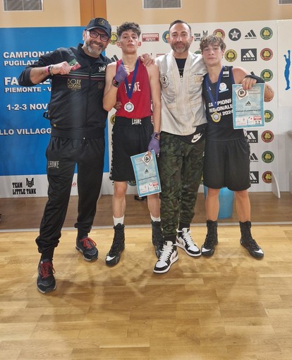 Boxe Verbania conquista quattro medaglie ai Campionati regionali youth