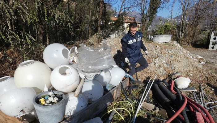 Stoccaggio illegale di rifiuti, sequestrata l'area 'ex Ronchi' a Verbania