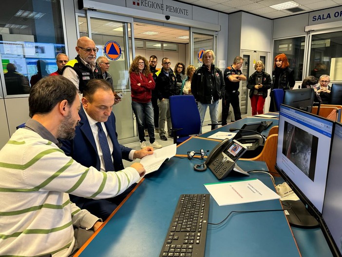 Il presidente Cirio ringrazia la Protezione civile: &quot;Grande lavoro in questi giorni di maltempo&quot;