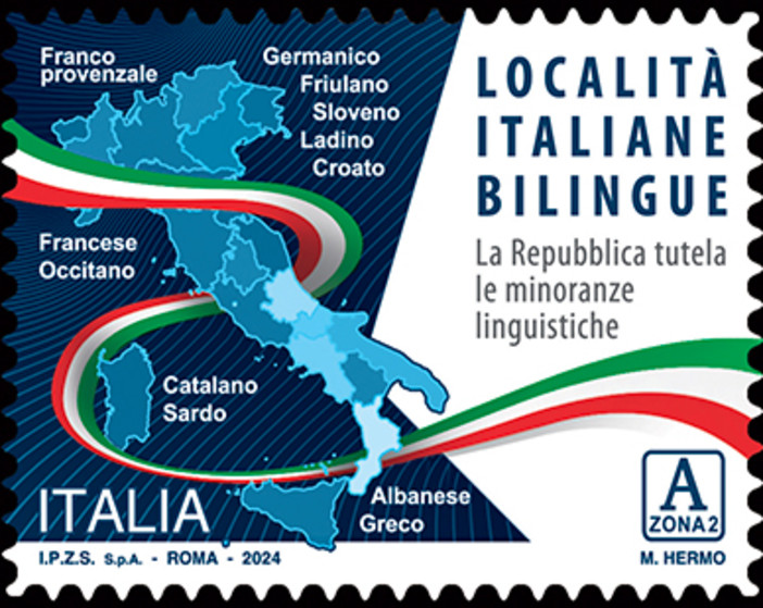 Il francobollo di Poste Italiane