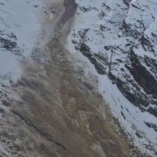 Monitoraggio in corso per la frana sul Monte Rosa: rischio di nuovi distacchi