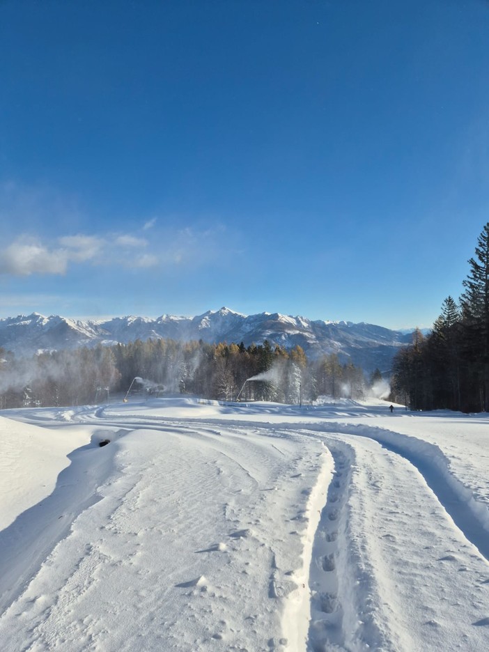 Domobianca365, da domani aprono nuove piste