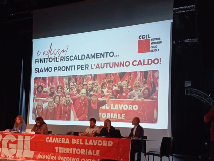 Cgil di Novara e Vco: Assemblee generali per fare il punto sulle prossime mobilitazioni