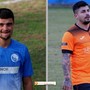 Foto: Pasin (Virtus Villa) e Salzano (Bagnella) in gol contro Sizzano e Vogogna