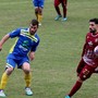 Alessandro Elca in azione nella partita col Carpignano