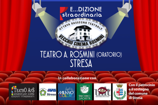 Torna la rassegna teatrale “Vecchio Cinema Rosmini”, con un’edizione speciale