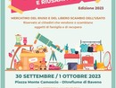 Un mercatino del riuso e del libero scambio il 30 settembre e il 1 ottobre