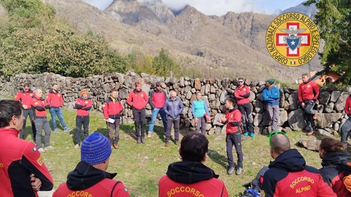 Soccorso Alpino: fine settimana di addestramenti in Ossola  FOTO