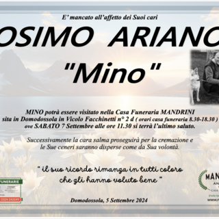 Cosimo Ariano &quot;Mino&quot;