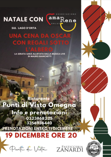 AmaRene: cena benefica di Natale per sostenere la salute renale