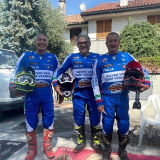 Tre piloti verbanesi all'Enduro Vintage Trophy Six Days  FOTO