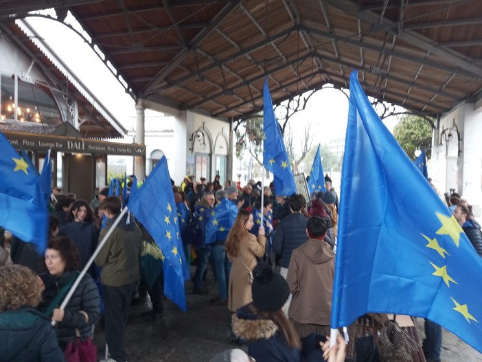 A Verbania la manifestazione per l'Europa FOTO