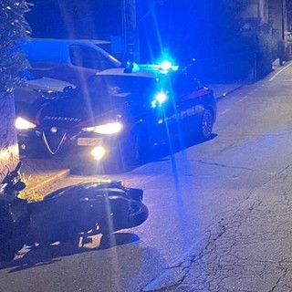 In scooter senza patente e senza assicurazione, causa un incidente a Trobaso