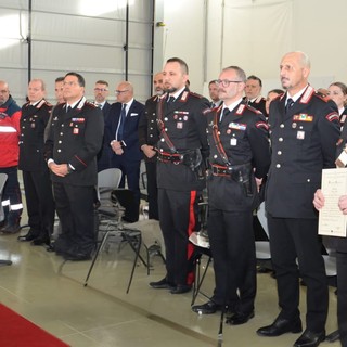 Visita del generale Andrea Paterna al comando provinciale