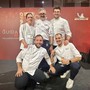 Lo chef verbanese Alessandro Brigatti all’evento della guida Michelin