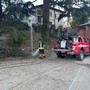 Soccorso a due escursionisti olandesi e intervento per un incendio doloso al Parco Maulini