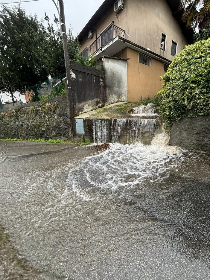 Maltempo a Omegna: interventi dei Vigili del Fuoco per allagamenti