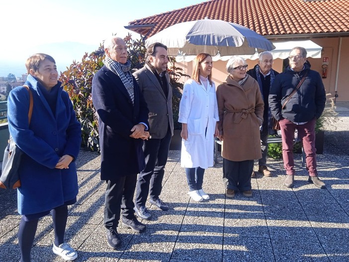 Inaugurato il giardino delle essenze all’Hospice San Rocco