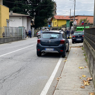 Incidente ad Omegna, ferito un motociclista