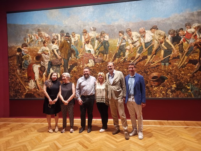 L'assessore regionale Marina Chiarelli in visita al Museo del Paesaggio