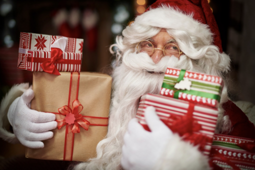 L'arrivo magico di Babbo Natale a Feriolo