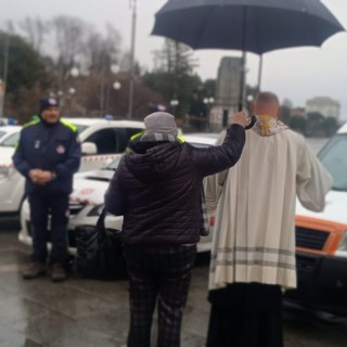 Sant’Antonio Abate, la benedizione sfida la pioggia FOTO