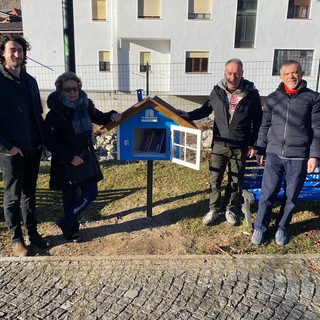 Una nuova casetta dei libri grazie agli Amici di Bagnella FOTO