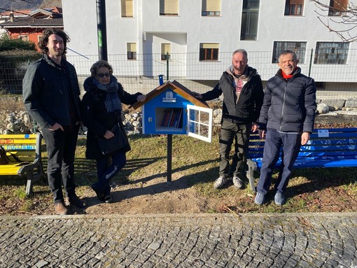 Una nuova casetta dei libri grazie agli Amici di Bagnella FOTO