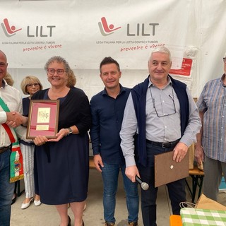 Fausto Melloni premiato con il Francobollo d'oro