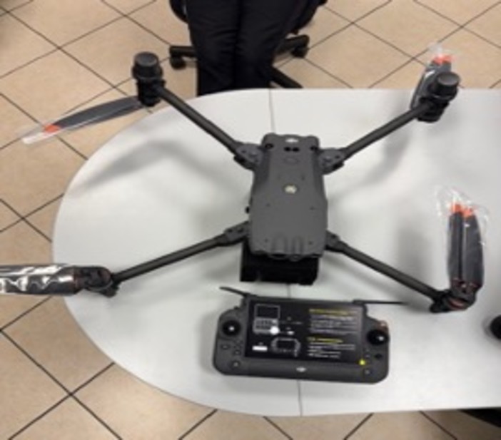 Un nuovo drone in dotazione al corpo di polizia provinciale