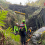 Maxi esercitazione di Soccorso alpino italiano e svizzero a Croveo FOTO E VIDEO