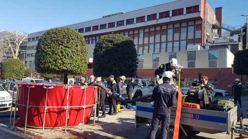 Prove di evacuazione al Madonna del Popolo:un successo l'esercitazione della protezione civile FOTO