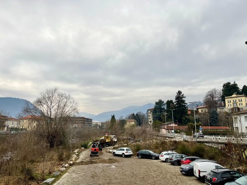 Palude alla foce del San Giovanni: lavori in corso a Intra