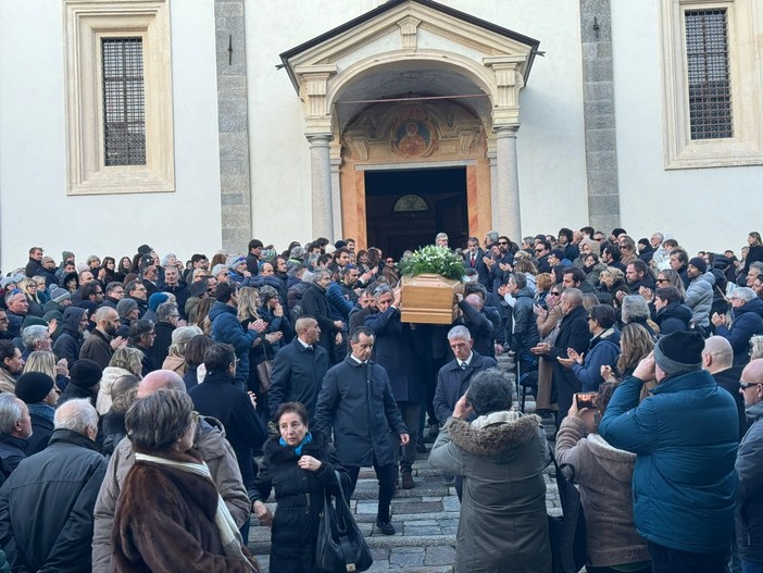 Verbania ha dato l’ultimo saluto a Matteo Lomazzi, Enzo Bonini e Matteo Auguadro FOTO