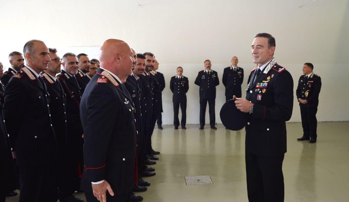 Il nuovo comandante dei carabinieri del Piemonte incontra i reparti del Vco