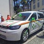 In piazza Ranzoni la benedizione del nuovo mezzo della Croce Verde