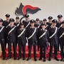 Il comando provinciale accoglie 14 nuovi carabinieri