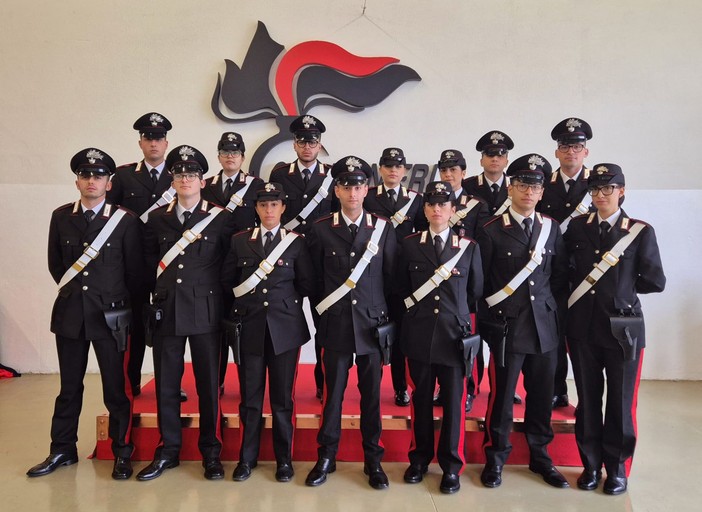 Il comando provinciale accoglie 14 nuovi carabinieri