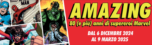 Non solo fumetti. Amazing, ovvero 80 (e più) anni di supereroi