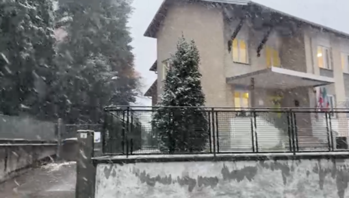 È arrivata la prima neve nel Cusio   VIDEO