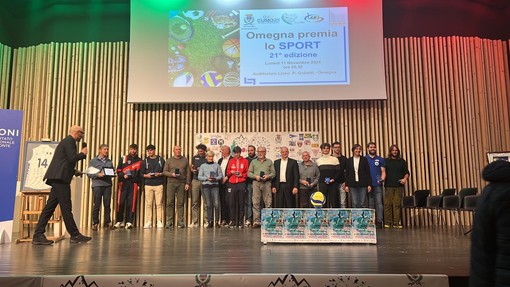 &quot;Omegna premia lo sport&quot;: tanti riconoscimenti alle società e ai campioni del territorio FOTO