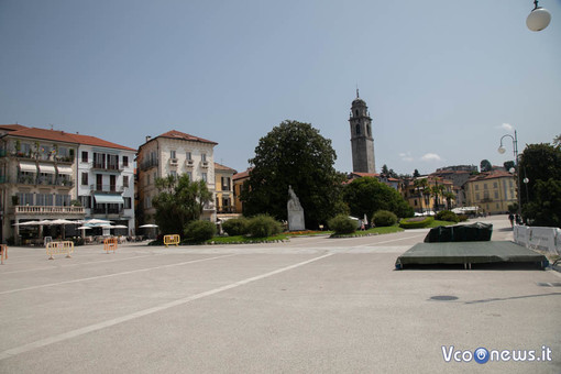 A Verbania Capodanno in piazza Garibaldi