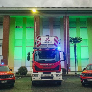 I vigili del fuoco di verbania aderiscono alla giornata mondiale per la consapevolezza della sindrome Pans Pandas