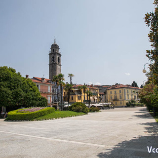 La fiamma olimpica arriva a Verbania