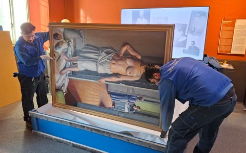 Le opere del Museo del Paesaggio in viaggio verso prestigiosi musei italiani ed europei FOTO