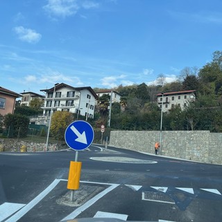 Verbania, è pronta la nuova rotonda di via Zappelli