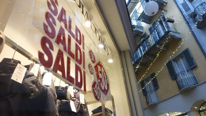 Saldi a Verbania, i commercianti si dichiarano moderatamente soddisfatti