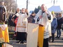 Benedizione di Sant’Antonio in piazza Garibaldi con la partecipazione degli animali da soccorso  FOTO