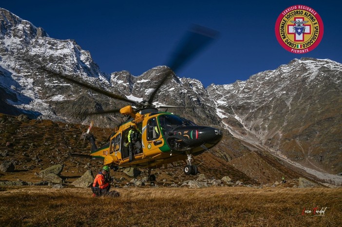 Riprese le ricerche di Menacher Christoph nel Canalone Marinelli a Macugnaga FOTO e VIDEO