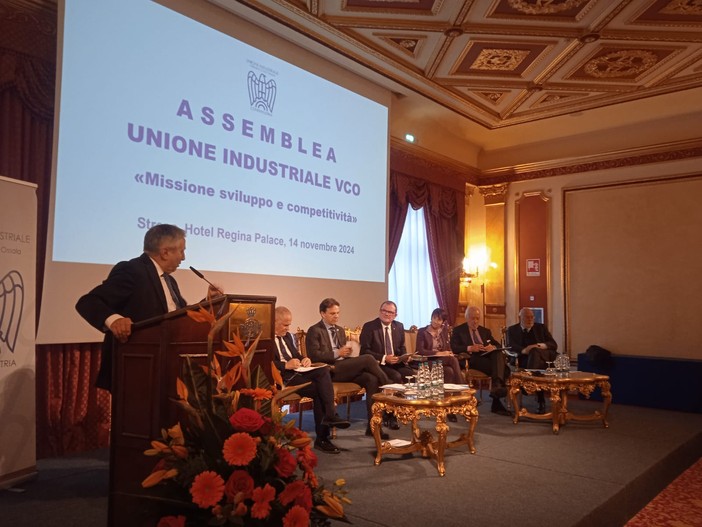 Unione Industriale Vco: il presidente Setaro lascia un comparto in salute, ma... FOTO